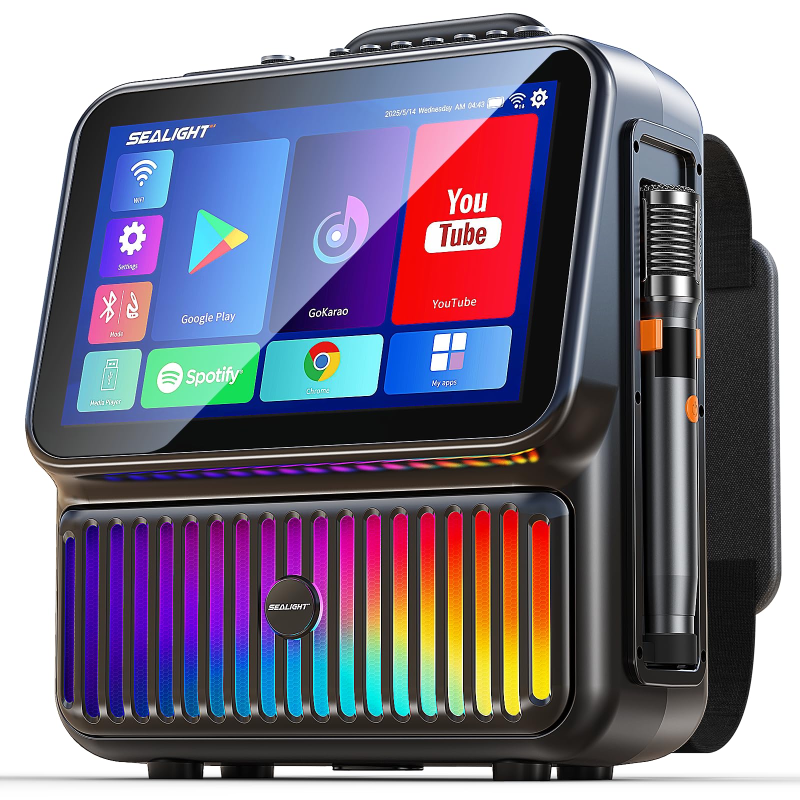 Amazon.com: Smart Karaoke Machine for Adults-with Lyrics Display